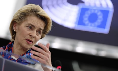 President of the European commission, Ursula von der Leyen