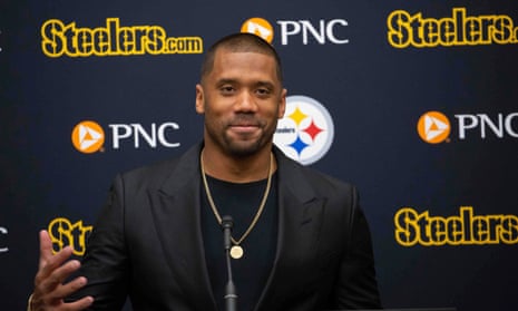 Russell Wilson in 'pole position' to be Steelers starting QB despite Fields  trade | Pittsburgh Steelers | The Guardian