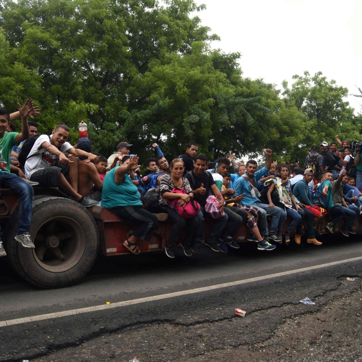 US Border Patrol Carrying These Weapons of War to Stop Migrant Caravan