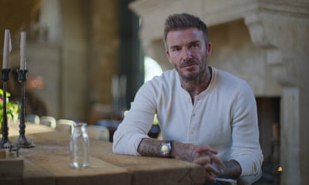 Beckham in the new documentary.