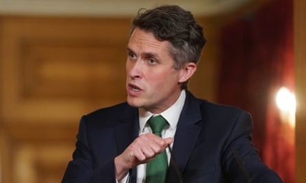 Gavin Williamson said he had little control of his children.