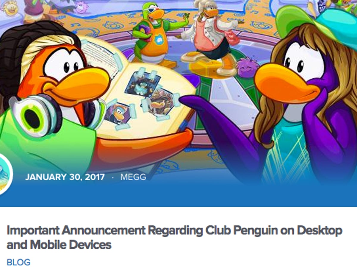 Club Penguin The Kids Website That Became An Internet Obsession Games The Guardian