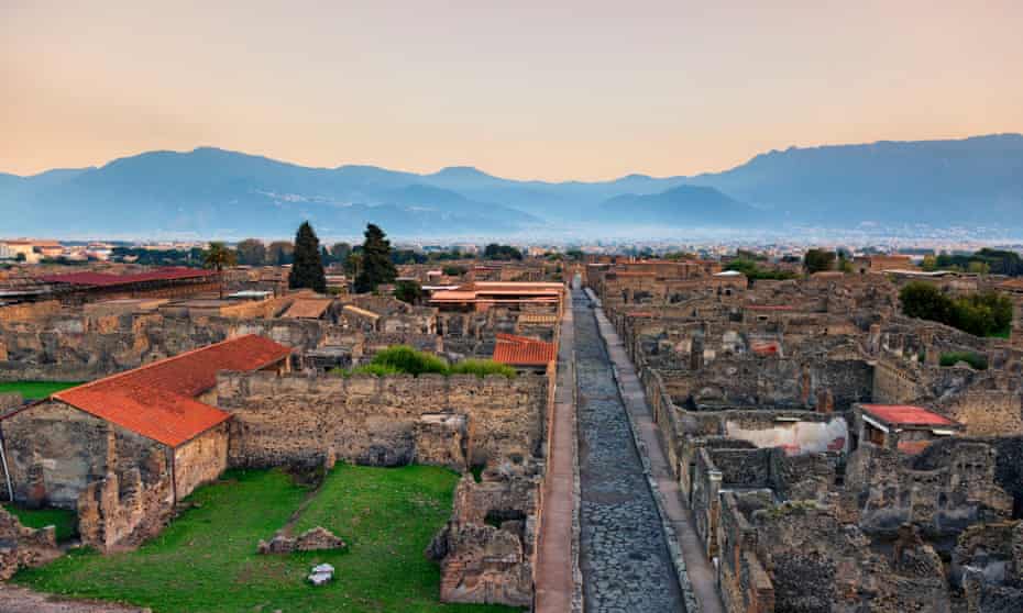 City pompeii The Destruction