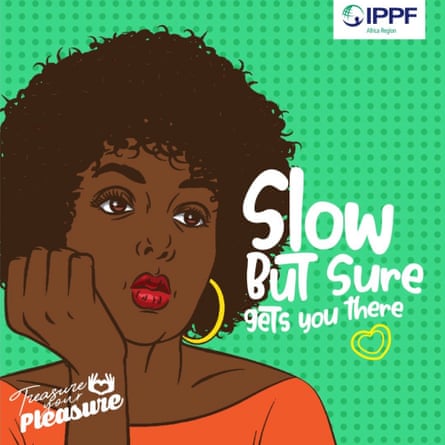 The Treasure Your Pleasure campaign, by the International Planned Parenthood Federation.