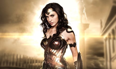 Gal Gadot as Wonder Woman in the 2017 movie