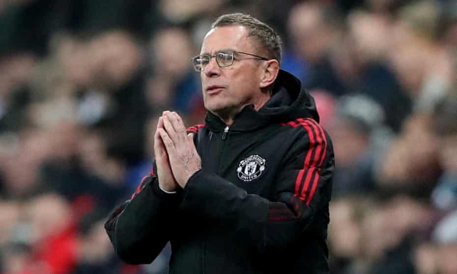 Ralf Rangnick has expressed disappointment that Manchester United did not sign a striker in January