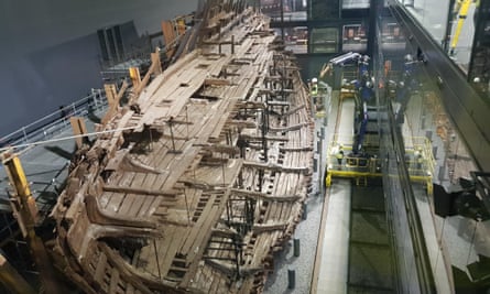 The Mary Rose in Portsmouth