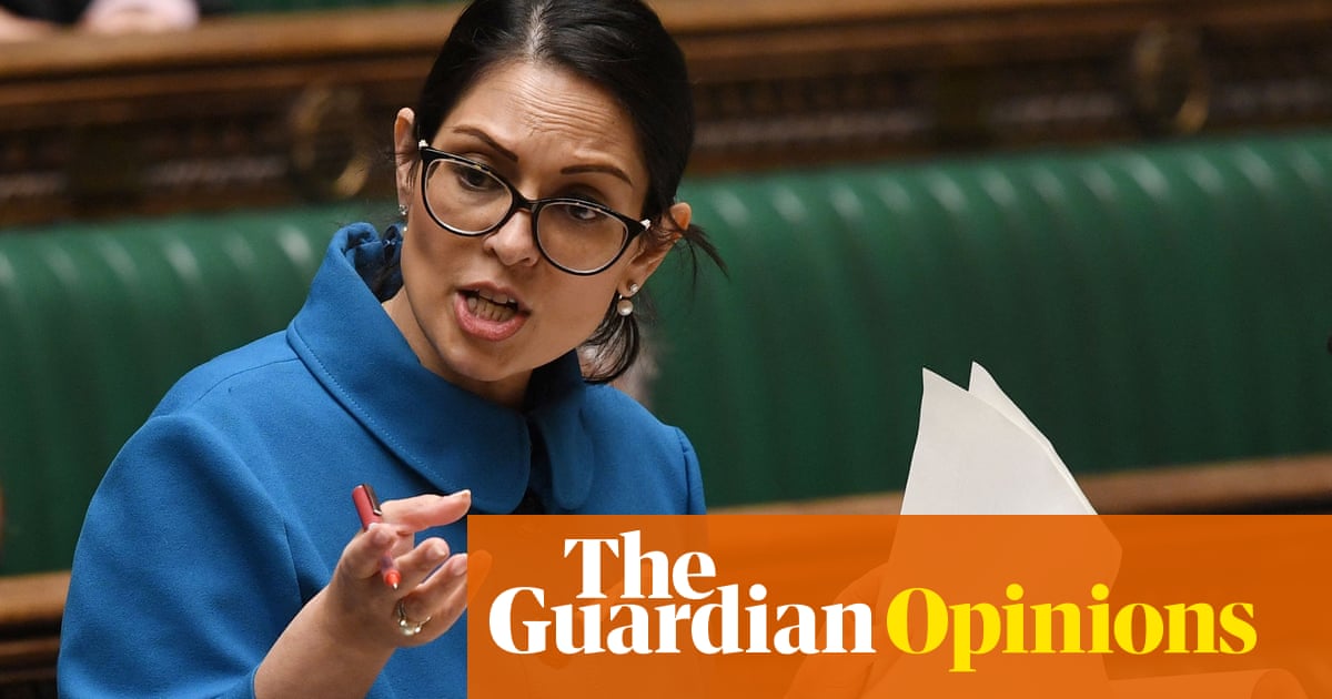 Eyebrows raised at Priti Patel’s effort to show sympathy for Channel deaths