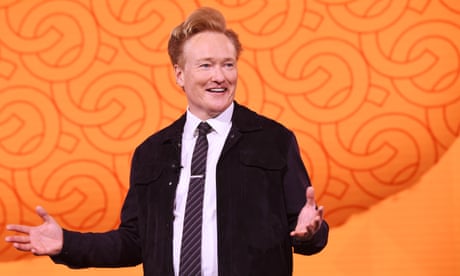 Conan O’Brien is going viral for all the right reasons – hot wings and spewed milk | Rebecca Shaw