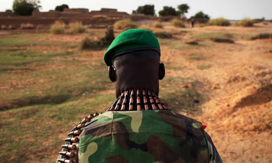 Eight soldiers died in fighting on Friday in the so-called three borders region of Mali.