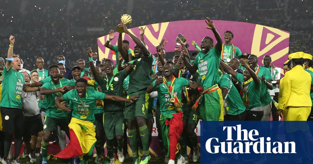 Mané scores decisive penalty as Senegal beat Egypt to win Africa Cup of Nations