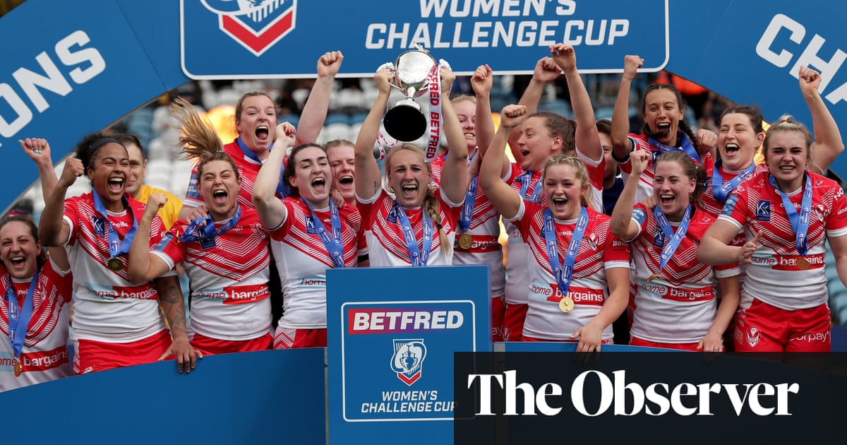 St Helens win Women’s Challenge Cup after Eboni Partington sinks Leeds