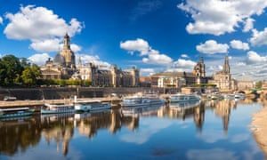 Panorama of Dresden, Germany