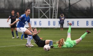 Ellen White misses a chance to score