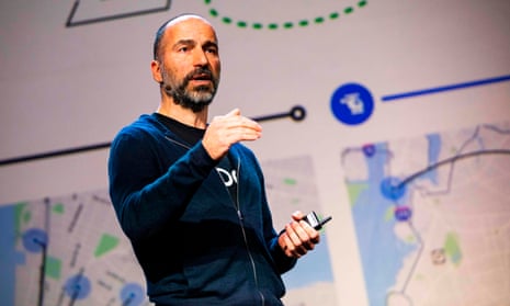 Uber chief Dara Khosrowshahi said of Saudi Arabia: ‘I think that people make mistakes, it doesn’t mean that they can never be forgiven. I think they have taken it seriously.’