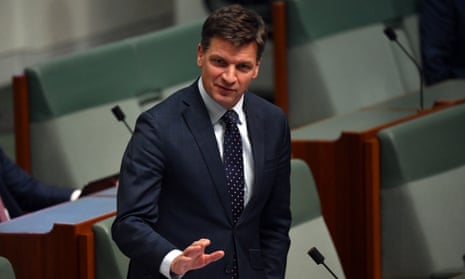 The minister for energy and emissions reduction, Angus Taylor