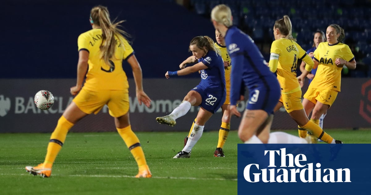 Chelseas Erin Cuthbert sets the tone and Tottenham slip to defeat