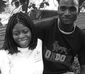 Carlito Vale, who died after apparently falling from a BA flight in June 2015, pictured with his wife.