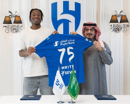 Mohamed Kader Meite joined Al-Hilal from Rennes in January.