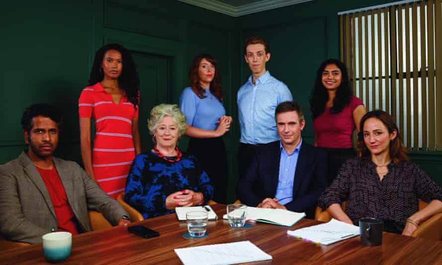 The cast of the UK remake of Call My Agent!