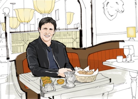 Lunch With James Blunt illustration