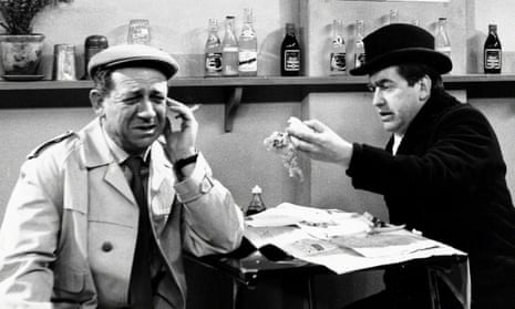 Sid James (left): an early user of ‘codswallop’ ... but is he the earliest?