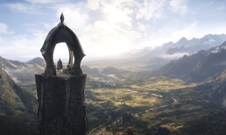This image released by Amazon Studios shows a scene from The Lord of the Rings: The Rings of Power.