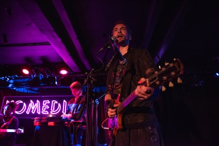 DePlume and band at Komedia, Brighton.