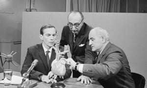 Dr Christian Bernard (left).
