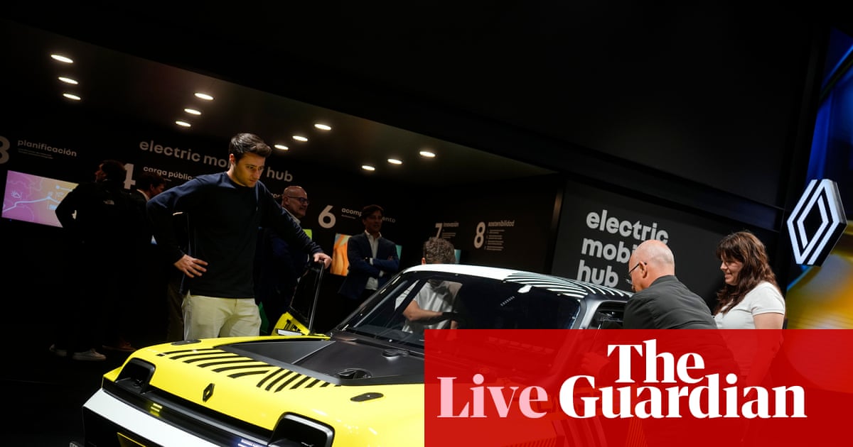 Renault says ‘seismic shift’ in electric car interest after oil price shock – business live
