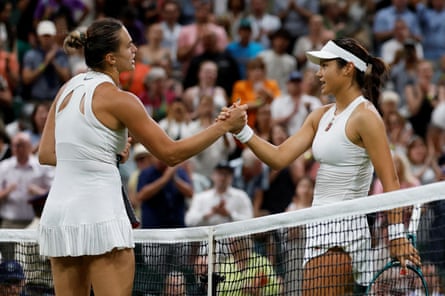 Emma Raducanu demonstrated her quality in defeat to Aryna Sabalenka.