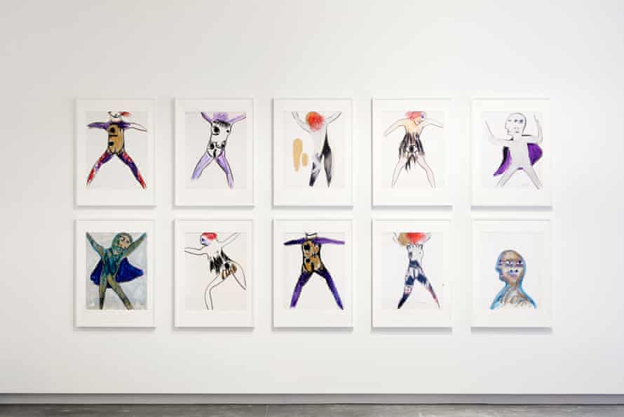 A selection of Arthur Boyd's designs for the 1963 production of Elektra