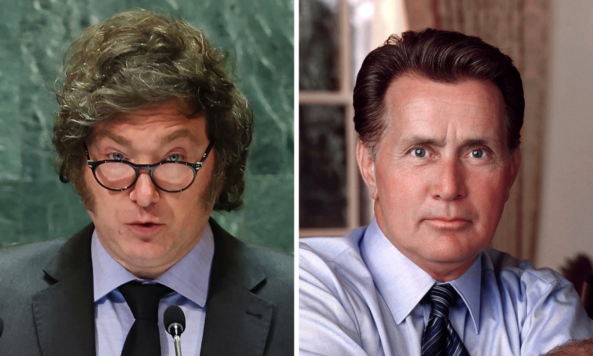 Argentina's Javier Milei accused of plagiarising UN speech from West Wing | Argentina | The Guardian
