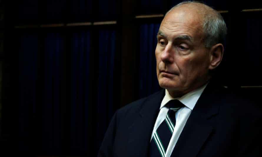White House chief of staff John Kelly, seen in the Roosevelt Room at the White House.