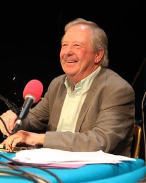 Tim Brooke Taylor recording I’m Sorry I Haven’t a Clue.