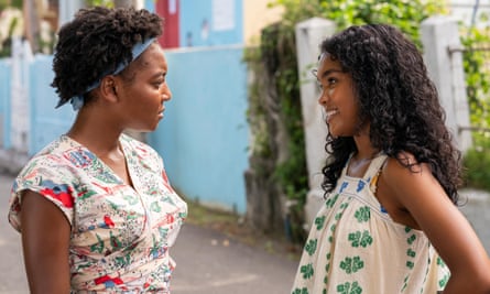 Lashay Anderson and Mia Isaac in Black Cake.