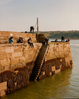 Fishing, Scarborough, North Yorkshire.