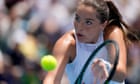 British No 2 Jodie Burrage blown away in Australian Open debut