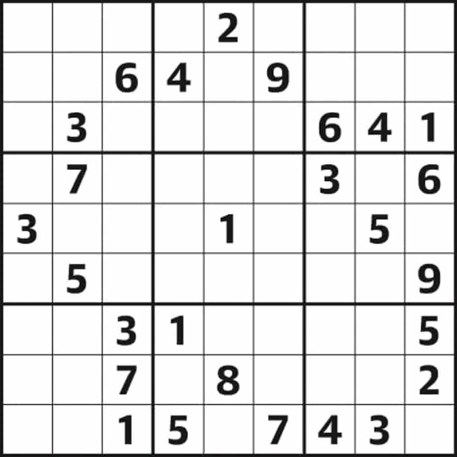 sudoku 4088 hard life and style the guardian