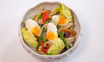 ‘Lovely in a quiet, understated way’: salade Niçoise.