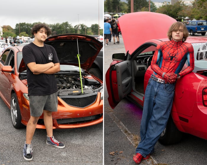 Image accompanying the story: The young Americans choosing Y2K cars over shiny new SUVs: ‘I get so much crap from people’