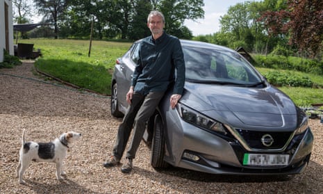 Annoyed: electric car owner Philip Ingram
