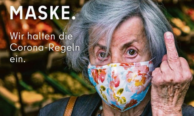 Berlin gives middle finger to anti-maskers in tourism agency ad