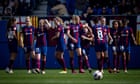 Brann v Barcelona: Women’s Champions League quarter-final, first leg – live