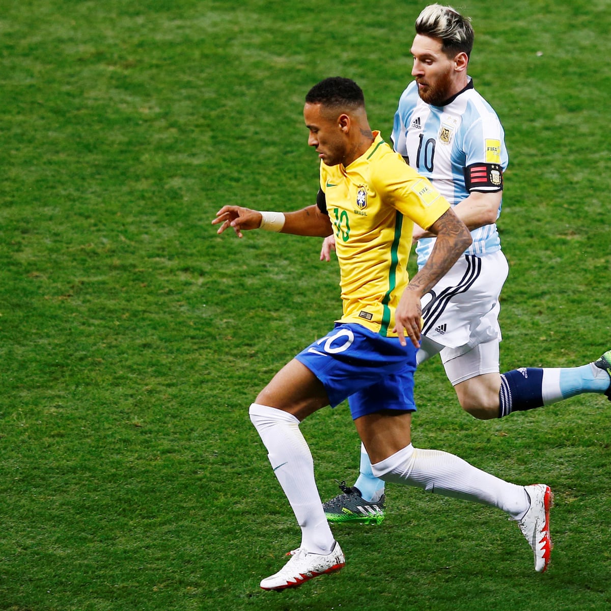 Brazil 3 0 Argentina World Cup 2018 Qualifier As It Happened
