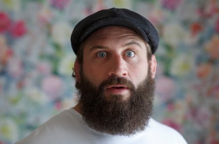 Joe Marler poses for a portrait in the kitchen of his home in 2020