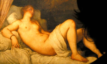 Titian’s Danae, painted in 1544.