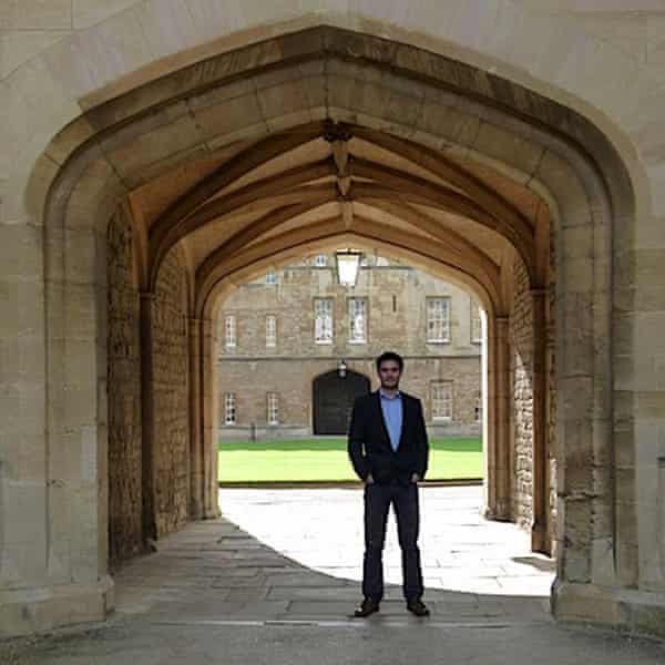 Giulio Regeni in Oxford, UK, 2014