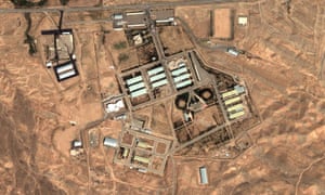 A 2004 satellite image showing the military complex at Parchin, Iran.