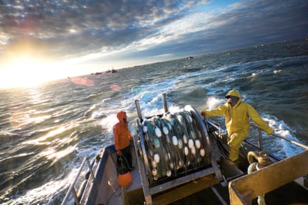 Salmon fishers in Bristol Bay, Alaska.